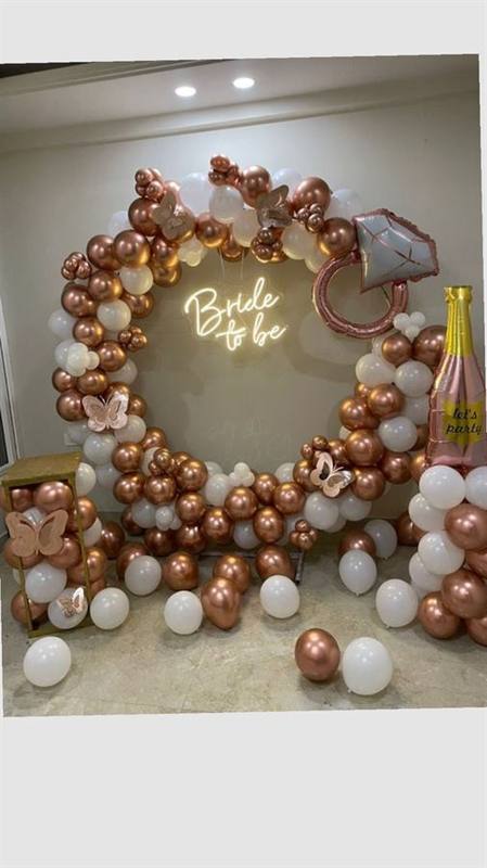 Luxury Rose Gold Bride to be Bachelorette Ring Pune